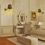 2 Pack bulb lighting conical-brown lighting fixtures metal, rattan wall sconce