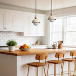 1 pack hanging light stone pendant lighting yellow retro chandelier