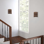 Farmhouse wall sconce wooden wall mount lights wood rustic sconces