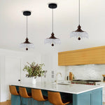 Farmhouse light fixture black light kitchen black pendant light