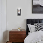 Black sconce lighting seeded glass farmhouse wall sconce
