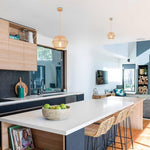 Bohemian pendant light brown island lights metal, handmade woven light fixture