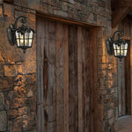 Classic porch lights black, golden light fixtures alluminum lantern lights