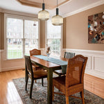 Farmhouse pendant light black hanging lights glass, metal island lights
