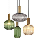 Industrial  Mid Century Modern Lamp Glass Pendant Lighting