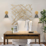 Industrial gold wall sconce lighting fixture vintage wall mounted lamp industrial wall light fixture