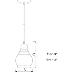 Mini Jar glass pendant light fixture modern blue pendant lamp