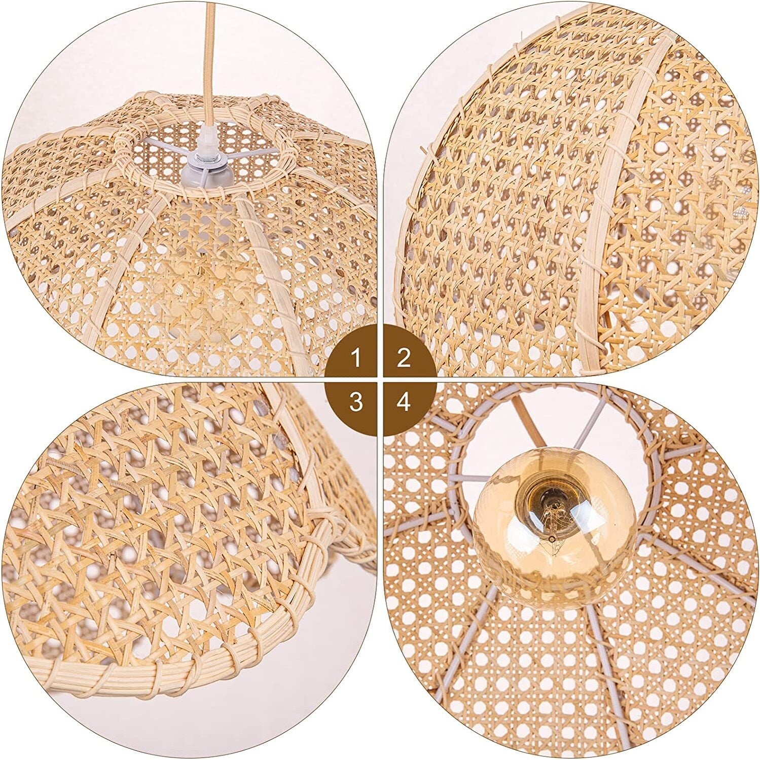 Modern indoor hanging ceiling light fixture woven lotus flower pendant light fixture kitchen chandelier