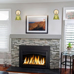 Plug in sconce lights green wall lights glass, metal living room lights