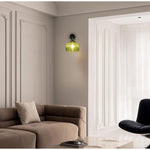 Premium light fixtures green wall lights copper sconce light