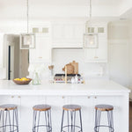 Square pendant light crystal kitchen pendant lamp modern kitchen pendant lights