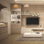 Vintage lotus flower light fixture rattan pendant light natural living room light