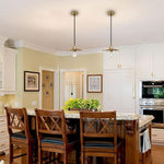 Vintage pendant light brass kitchen light metal dining light