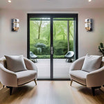 Vanity bathroom sconces gold wall sconces glass, metal wall lighting