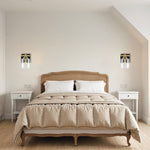 1 Light bulbs light glass lamp fixtures black gold wall light