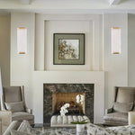 1 Pack Indoor alabaster wall sconces metal modern wall lighting bronze marble wall lamp