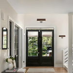 2 pack modern led light acrylonitrile butadiene styrene wall light wood bedroom light