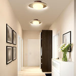 9.8” lampshade light stone kitchen light yellow hallway light