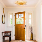 8 light kitchen light metal light fixture gold Living Room