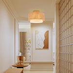 3 light chandelier light metal rattan Hallway light black kitchen lamp