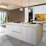 5.9 Inch Crystal lights natural brown dining light fixtures glass, rattan, wood pendant light