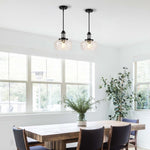 1 pack bulbs light glass metal light fixtures matte black kitchen lights