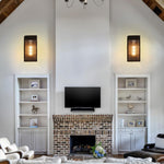 2 Pack wall light black wall sconce metal wall light fixture