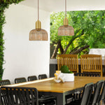 1 Light ceiling lamp glass hanging light amber gold pendant lights