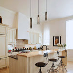 Crystal lampshade hanging lighting smoke gray, black, Crystal island lights metal pendant light