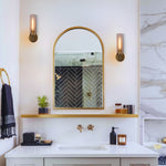 3.14”/8CM lighting and bulbs antique light fixture glass, metal wall sconce light