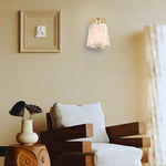1-Light  wall sconce glass metal sconces lighting gold wall light fixtures