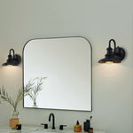 E26 wall sconce black wall light fixture metal wall light