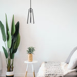 Seeded glass pendant lighting dark bronze kitchen lights metal lighting fixture