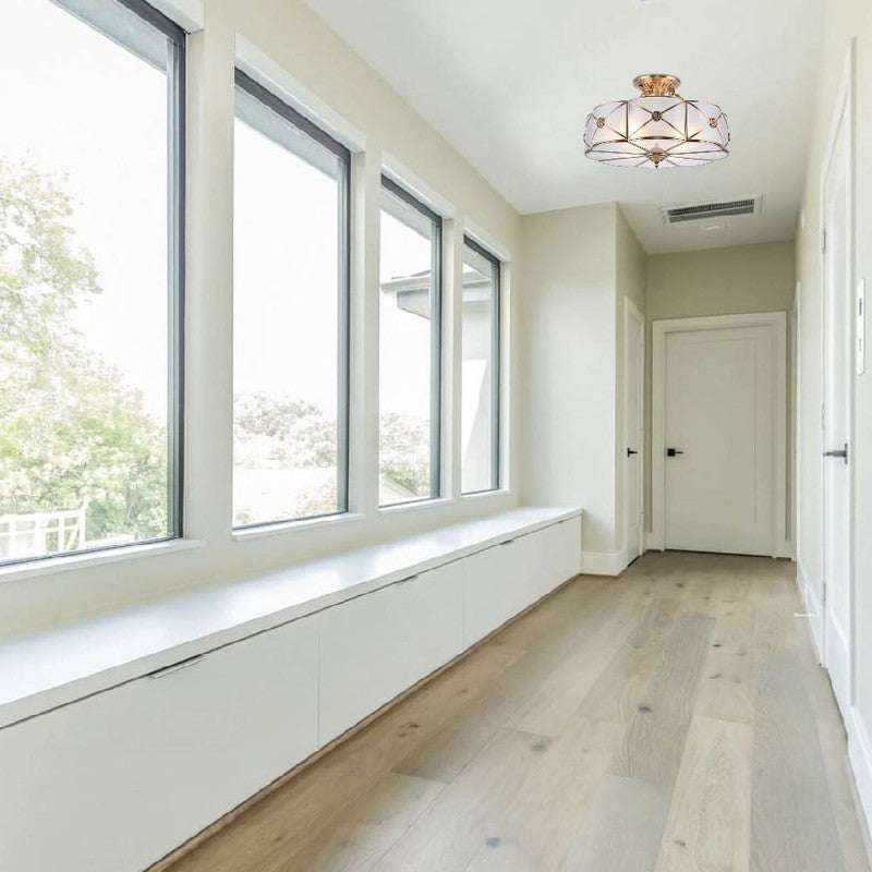 4-light light fixture gold,white hallway light 4-light ceiling light