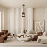 1-Light Farmhouse pendant light wood kitchen light island pendant light fixtures