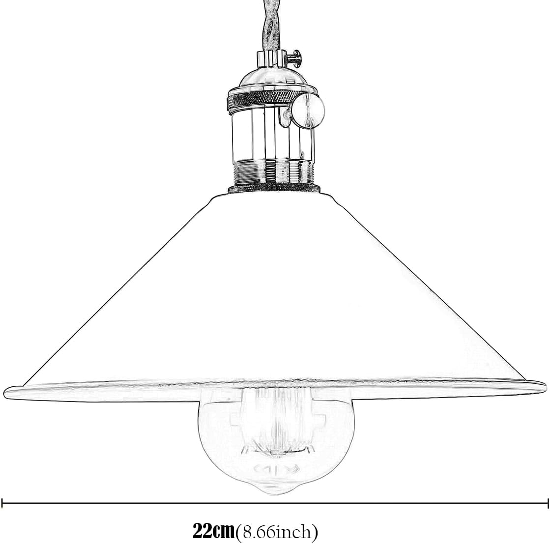 Modern hanging light yellow pendant light bronze alloy steel, iron kitchen light