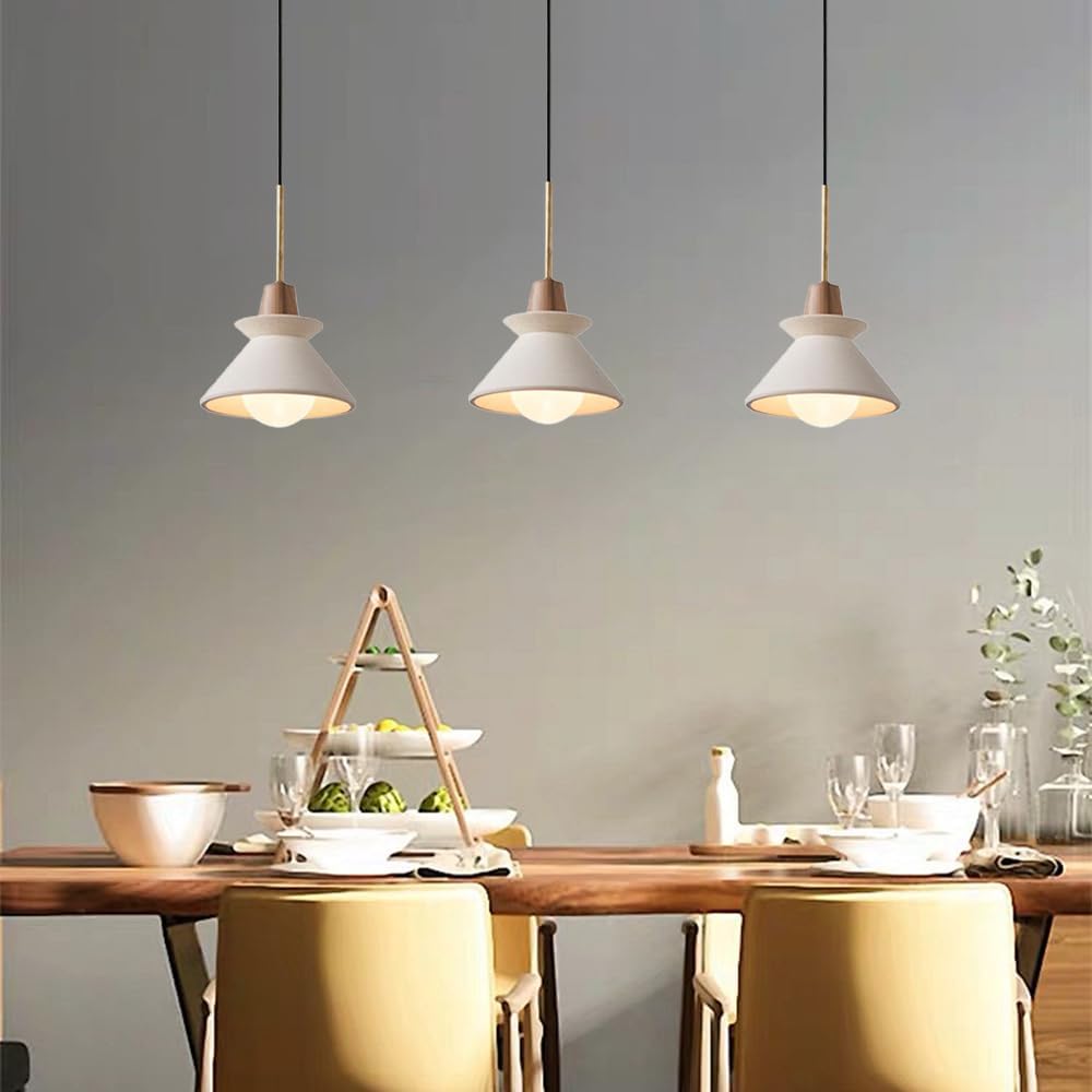 7.7 inch kitchen light white dining room light concrete/cement pendant lights