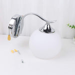 Led bathroom light white hallway light glass wall light
