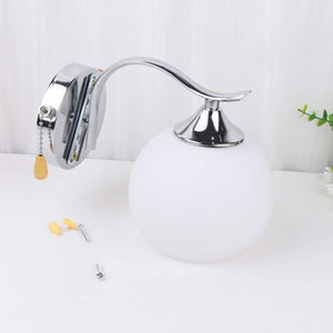 Led bathroom light white hallway light glass wall light