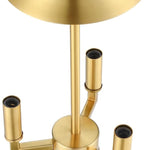 3 light globe glass pendant light gold hanging lamp