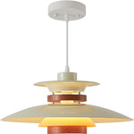 Adjustable dining room light beige+dark wood pendant lamp wood, metal hanging light