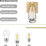 Modern wall light gold vanity light glass, metal mount light