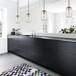 Mini glass hanging light fixtures ceiling lights kitchen pendant light