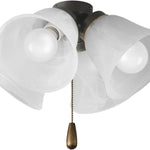 4 light ceiling light kit mini pull chain switch ceiling lamp with antique bronze finish