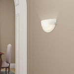 1 light wall light nickel bathroom ‎light alloy steel bedroom light