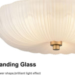 3-light hallway light gold kitchen light glass, metal ceiling light