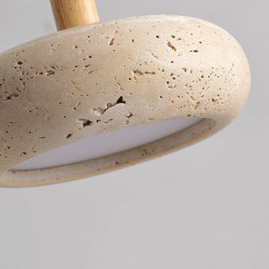 Modern pendant light yellow kitchen light wood hanging light