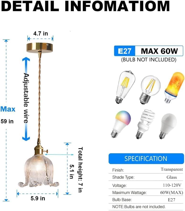 Unique decorative light purple pendant light glass chandelier light