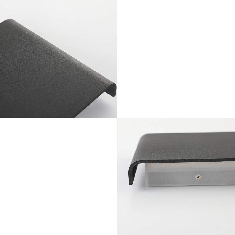 Modern bedroom light black decor light metal wall light