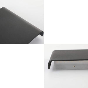 Modern bedroom light black decor light metal wall light